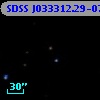 SDSS J033312.29-071341.9
