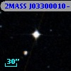 2MASS J03300010-1304308