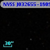 NVSS J032655-180941