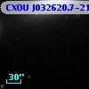 CXOU J032620.7-212151