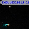 CXOU J032601.7-211726