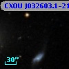 CXOU J032603.1-211921