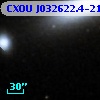 CXOU J032622.4-212132