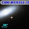 CXOU J032613.1-212020