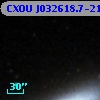 CXOU J032618.7-211814