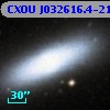 CXOU J032616.4-211953