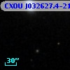 CXOU J032627.4-212235