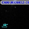 CXOU J032602.2-212140