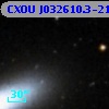 CXOU J032610.3-211842
