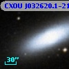 CXOU J032620.1-211958