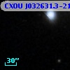 CXOU J032631.3-212210