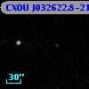 CXOU J032622.8-211620