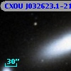 CXOU J032623.1-211945