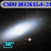 CXOU J032615.4-211948