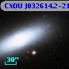 CXOU J032614.2-211950