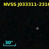 NVSS J033311-231632