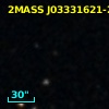 2MASS J03331621-2740501