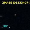 2MASS J03333407-2757244