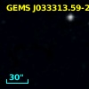 GEMS J033313.59-275735.3