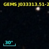 GEMS J033313.51-275737.3