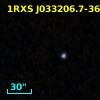 1RXS J033206.7-363455