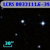 LCRS B033111.6-384305