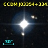 CCDM J03354+3341AB