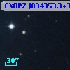 CXOPZ J034353.3+320927