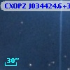 CXOPZ J034424.6+321349