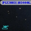 [PSZ2003] J034446.7+320323