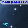 XMMU J034419.7+320903