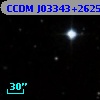 CCDM J03343+2625