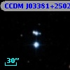 CCDM J03381+2502A