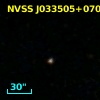 NVSS J033505+070019