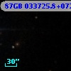 87GB 033725.8+072516