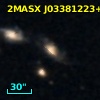 2MASX J03381223+0110088