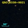 QSO J0338+0021