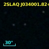 2SLAQ J034001.82+004118.6