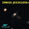 2MASX J03341056+0106116