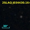 2SLAQ J034430.16+000407.3
