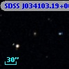 SDSS J034103.19+000037.0