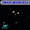 2MASX J03382823+0000307