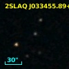 2SLAQ J033455.89+004140.0