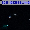 SDSS J033858.14+000727.3