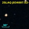2SLAQ J034007.62-004632.5