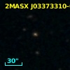 2MASX J03373310-0023155