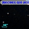 [RKV2003] QSO J0339-0133 abs 3.065