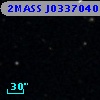 2MASS J03370405-0016028