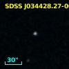 SDSS J034428.27-003814.0