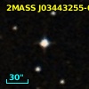 2MASS J03443255-0405198